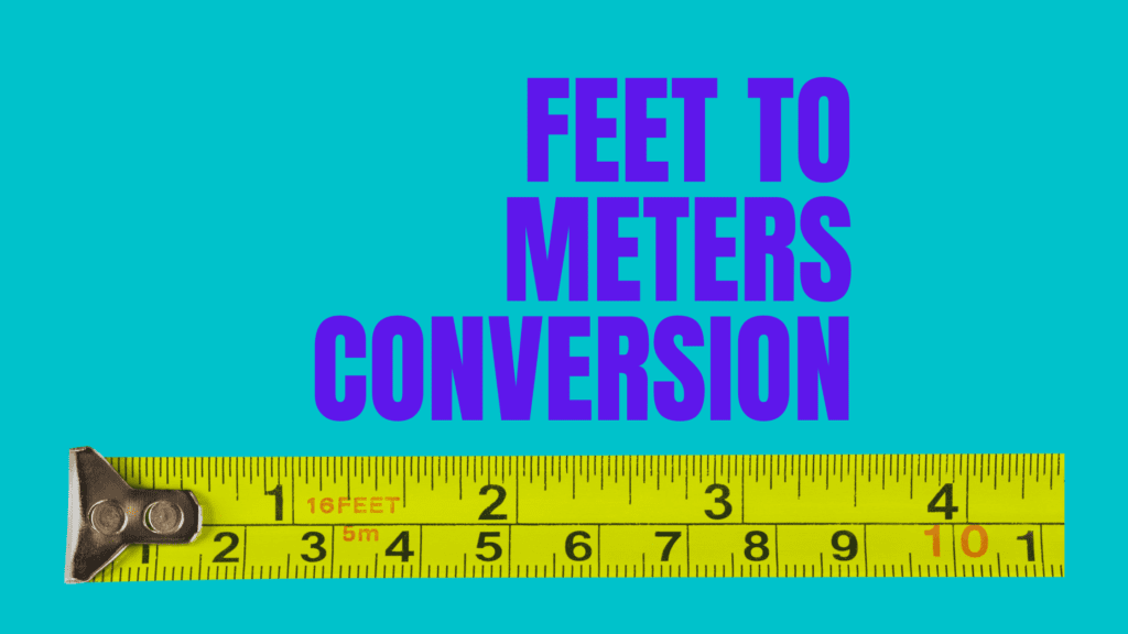 How To Measure 1.5 meters In Feet And Meters