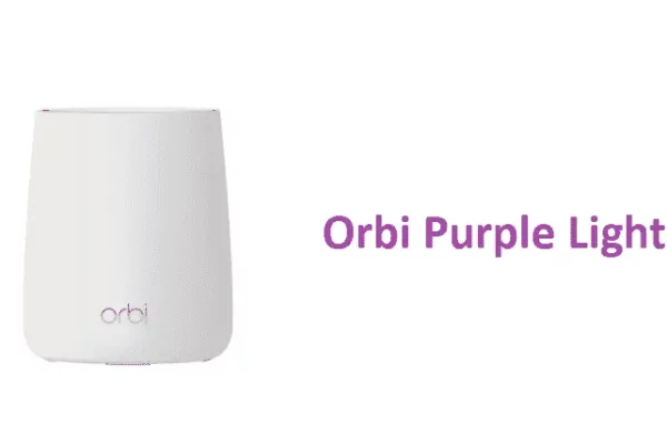 orbi purple light