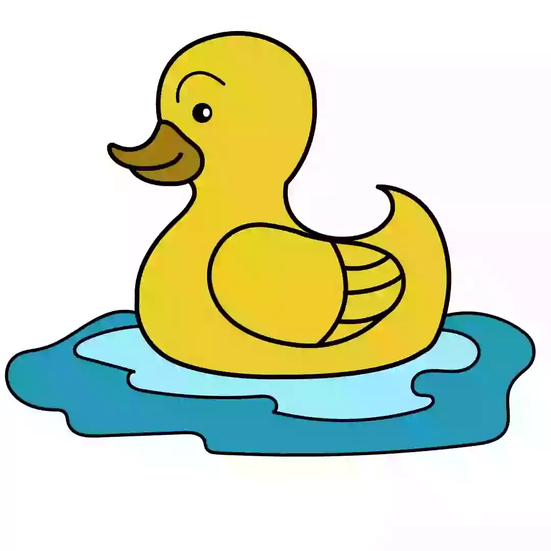 Best Duck Kids Drawing Images | Kids Drawing Images Tutorial