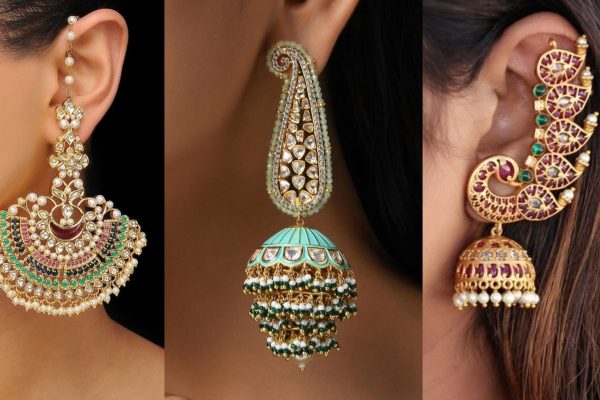 9 jhumkas in kundan set for wedding you must have in your wardrobe