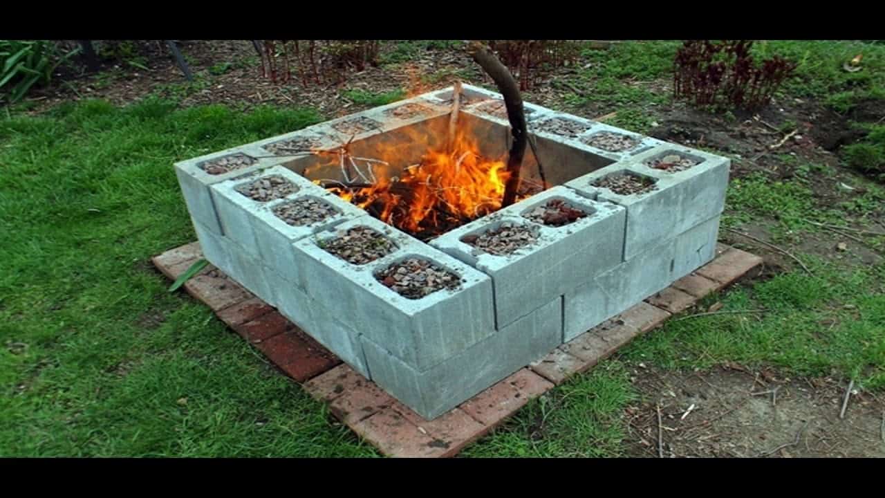 Can You Use Concrete Blocks For A Fire Pit?