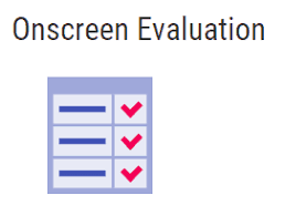 On Screen Evaluation System