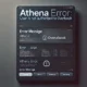 Athena Error: User Is Not Authorized to Overbook