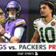 Minnesota Vikings vs Green Bay Packers Match Player Stats