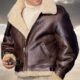 Sheepskin Bomber Jacket