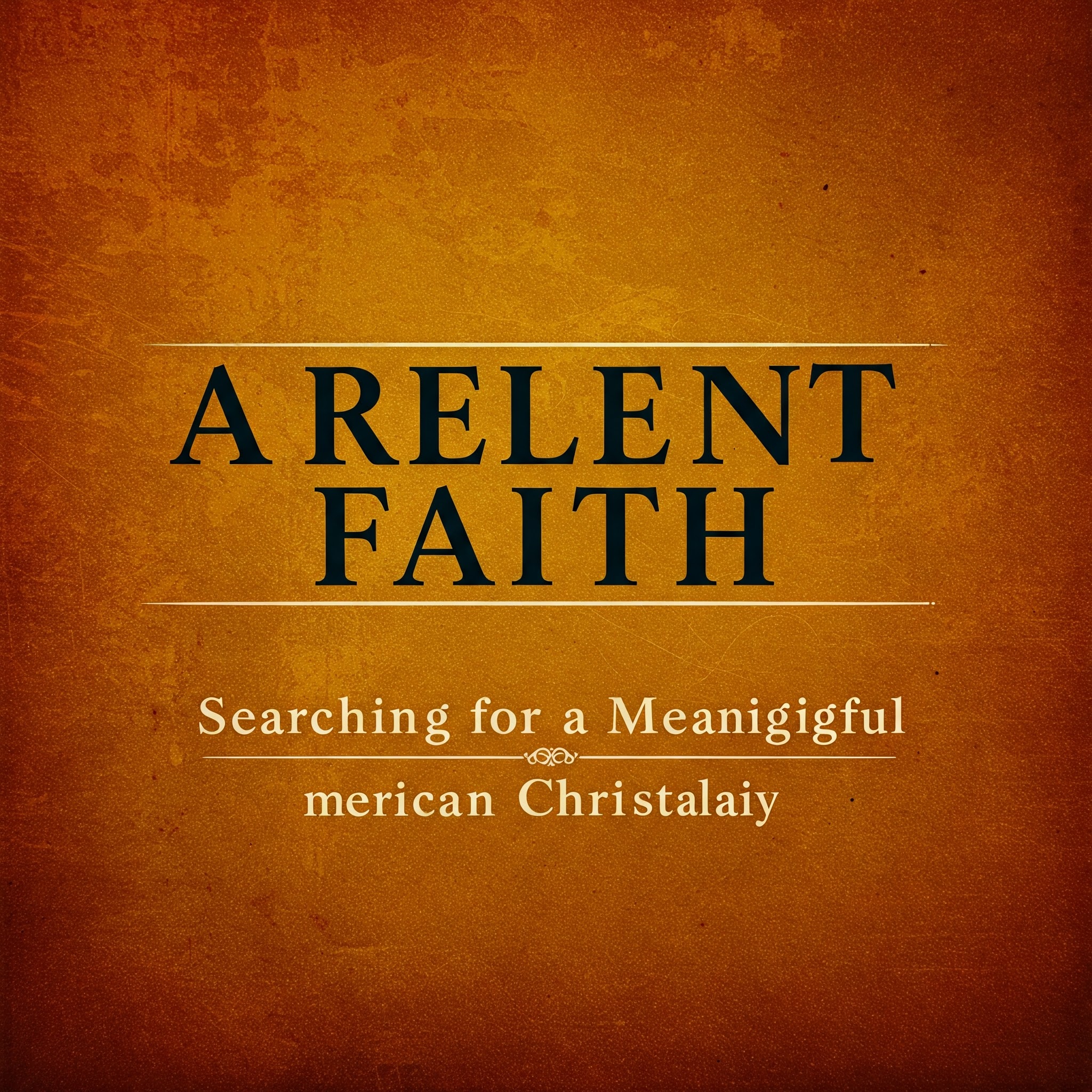 A Relevant Faith: Searching for a Meaningful American Christianity