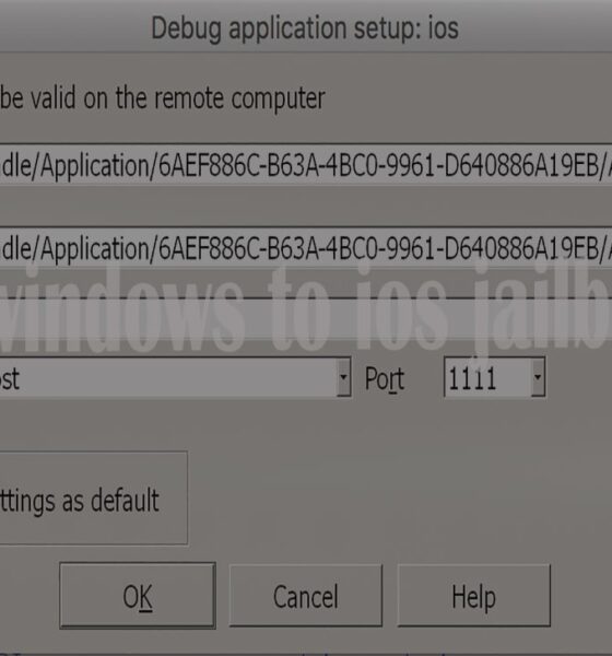 Setting Up lldb windows to ios jailbreak Development