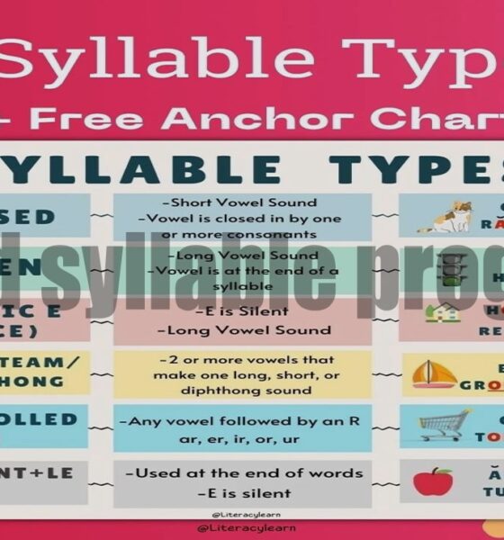 Word Syllable Programs: Your Complete Guide to Better Reading