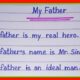 My Father Essay 10 Lines: A Heartfelt Guide for Kids